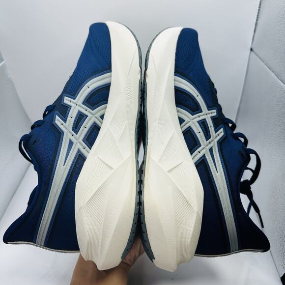 Size 9 - ASICS NOVABLAST 5 ATC 1011C027 400 Indigo Blue Seal Grey Men’s Shoes - Picture 5 of 8